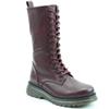 HEAVENLY FEET WOMENS ANKLE BOOT - BURGUNDY
